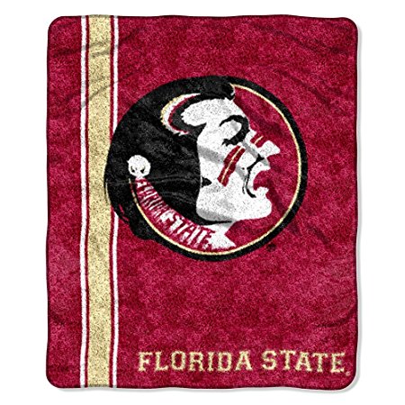 The Northwest Company NCAA Florida State Seminoles Jersey Sherpa Throw, 50-Inch by 60-Inch