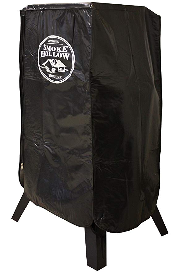 Smoke Hollow SC3430 Smoker Cover, Heavy Duty Weather-Resistant Polyester Material, Fits Most 36"-30" Smokers