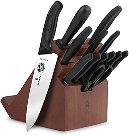 Victorinox Swiss Classic 14-piece Swivel Knife Block Set