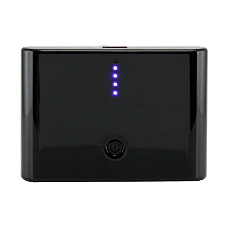 Gearonic 12000mAh Universal Power Bank Backup External Battery Pack Portable USB Charger, Black