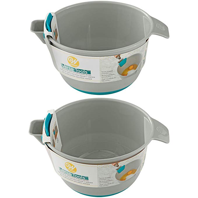 Wilton Versa-Tools Measure and Pour Mixing Bowl Set, 2-Piece