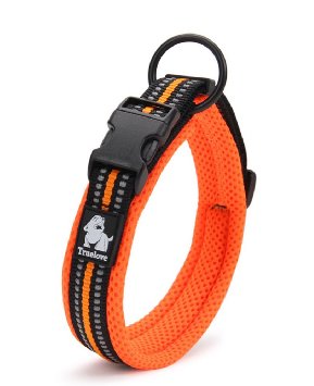 Fashion Shop Best Padded 3M Reflective Outdoor Adventure Dog Collar,Truelove Model - Brand New for 2015! Perfect match Fashion Shop 3M Leash