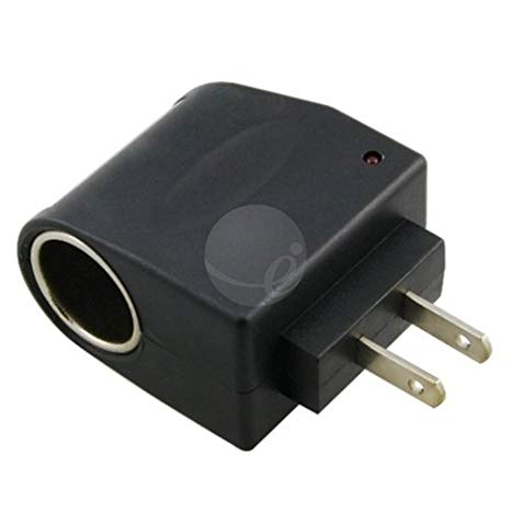 Universal AC to DC Car Cigarette Lighter Socket Adapter (US Plug) [Electronics]
