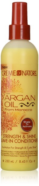 Creme of Nature with argan oil - Strength and Shine Leave-In Conditioner - 250 mL  845 Fl Oz