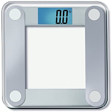 EatSmart Precision Digital Bathroom Scale with Extra Large Lighted Display, Free Body Tape Measure Included