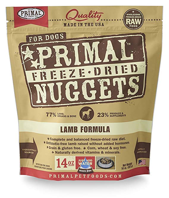 Primal Freeze Dried Dog Food Lamb Formula
