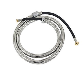 JayDeco Extra Long Durable High Quality Stainless Steel Shower Hose 8 Feets (98 Inches) (2.5 Meters)