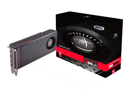 XFX RADEON RX 480 8GB DDR5 3xDP HDMI Graphic Card (RX480M8BFA6)