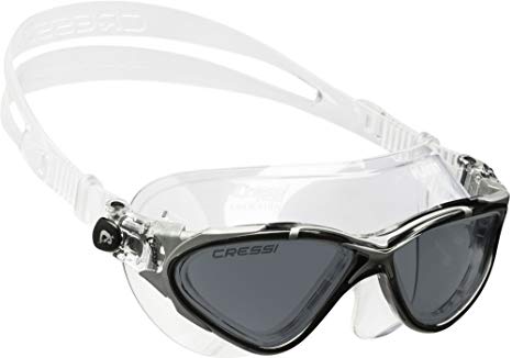 Cressi Planet Swim Goggles with Long Lasting Anti Fog Technology for Women and Men-Made in Italy