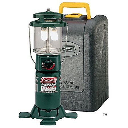 Coleman Two-Mantle Propane Lantern with Case