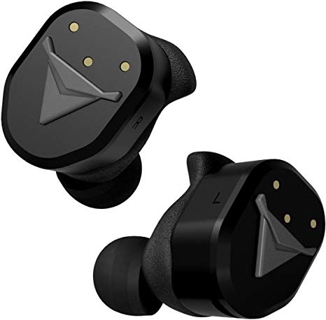 Decibullz - Custom Molded True Wireless Earphones - Noise Isolating, Bluetooth 5.0, Sweatproof, Includes Charging Case and USB-C Cable