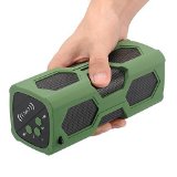 Waterproof Sport Speaker Portable Wireless Bluetooth Speaker Bass Subwoofer Sound Speaker Bluetooth Speakers 40 with NFC Built-in Microphone 3600mah Rechargeable Battery 12 Playing Hours