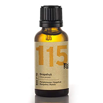 Naissance Grapefruit Essential Oil (no. 115) 30ml - Pure, Natural, Cruelty Free, Vegan, and Undiluted - To use in Aromatherapy & Diffusers