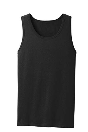 Joe's USA Mens Core Cotton Tank Tops in Adult Sizes: S-4XL