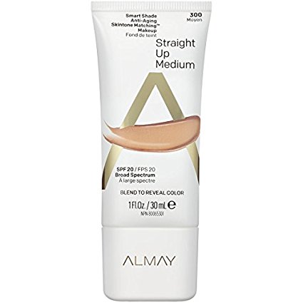 Almay Smart Shade Anti-Aging Skintone Matching Makeup, Medium