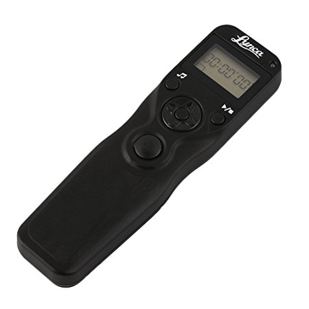 LESHP LCD Timer Shutter Release Remote Control For Nikon D90, D3100, D3200, D3300, D5000, D5100, D5200, D5300, D7000, D7100, D750, DF, D600, D610, P7700, P7800 Digital SLR Cameras