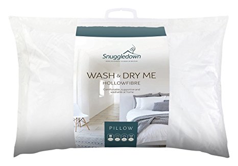 Snuggledown Wash and Dry Me Medium/Firm Pillow