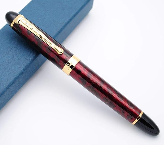 JINHAO X450 Fountain Pen M Nib (Luxury Gold Powder Paint)