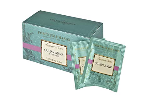 Fortnum & Mason British Tea, Queen Anne Blend, 25 Count Teabags (1 Pack)
