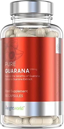 Pure Extract Guarana 1200mg, 90 capsules Food supplement
