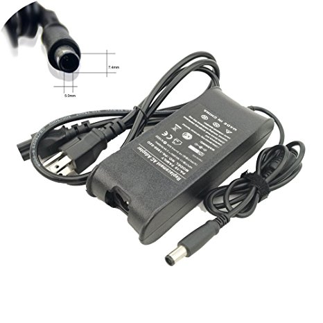 DJW 19.5v 4.62a 90W Laptop Ac Adapter Battery Charger Supply for Latitude E5450 E7440 E7240 E5550 E6440 E6430 E5440 3340 E6230 E5430 E6530 E5530 E6510 3540 Power Cord