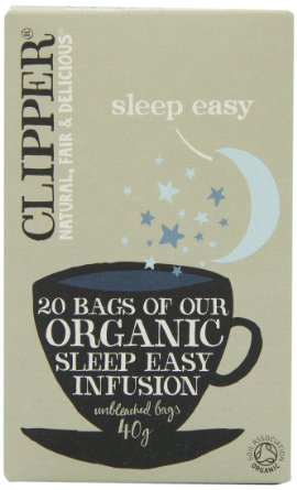 Clipper Organic Sleep Easy Infusion 20 Teabags (Pack of 6, Total 120 Teabags)