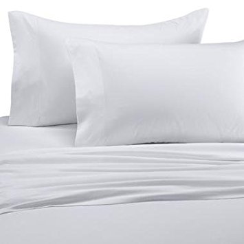1000 Thread Count Three (3) Piece California King Size White Solid Duvet Cover Set, 100% Egyptian Cotton, Premium Hotel Quality