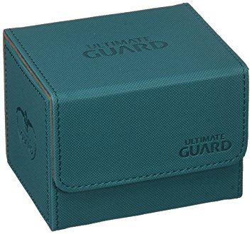 Ultimate Guard Sidewinder Deck Box 100  XenoSkin Card Game, Petrol, Large