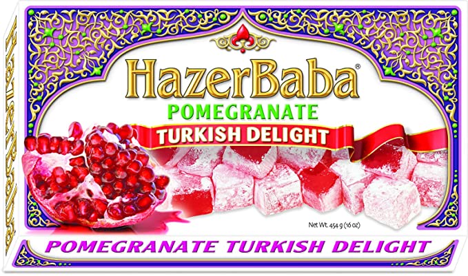 HazerBaba Turkish Delight with Pomegranate 16 oz