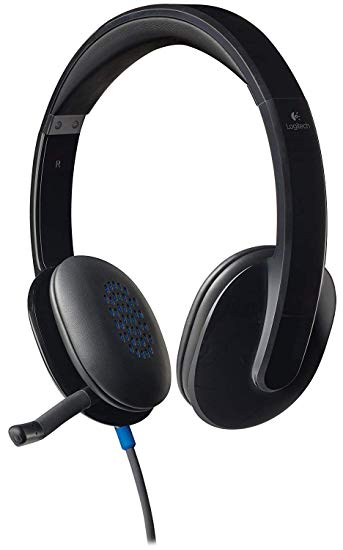 New Logitech USB Headset H540 with Background Noise Reduction for Windows and Mac, Skype Certified - Bulk Packaging