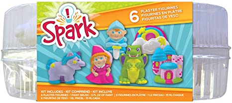 Colorbok YPI50047 You Paint It Plaster Kit, Value Pack, Enchanted