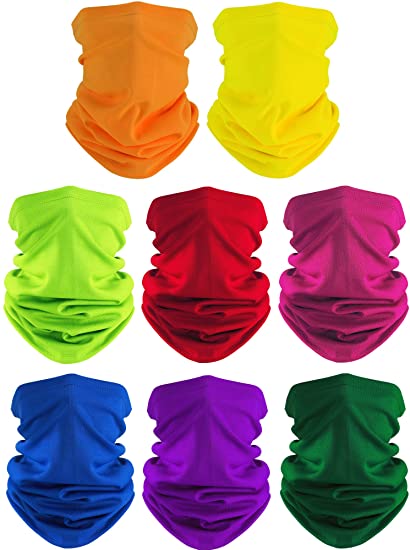 Summer UV Protection Neck Gaiter Scarf Balaclava Breathable Face Cover Scarf