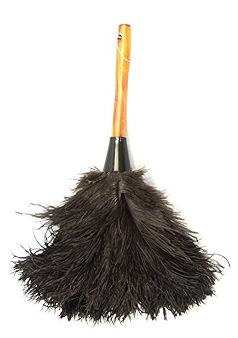 Royal Ostrich Feather Duster (Mini Duster FB04 (14"), Black)