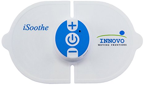 Innovo iSoothe Wireless Rechargeable Electronic Pulse Massager (TENS) Electrotherapy Device (FDA OTC Cleared)
