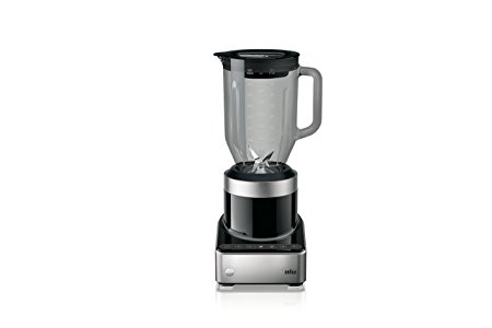 Braun PureMix Power Blender with Thermal Resistant Glass Jug - JB7350-1000 Watt - Black