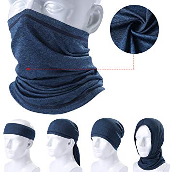 AXBXCX Neck Gaiter Face Mask - Lightweight & Breathable Protection Sun Wind Dust
