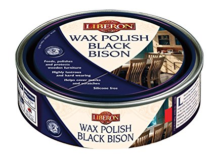 Liberon BBPWDO150 150ml Bison Paste Wax - Dark Oak