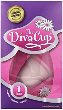 Diva Cup Menstrual Solution, Prechildbirth Cup, Model 1, 1 ct