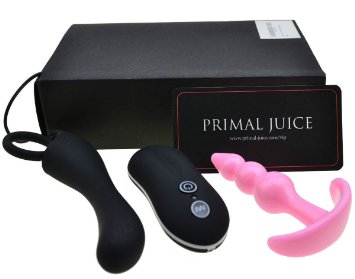 Vibrating Prostate Massager Milking For Men Primal Juices New Anal Device For Male Health 100 Silicone And Waterproof Butt Plug For P-Spot Stimulation Best Home Use For P Spot Play in Black