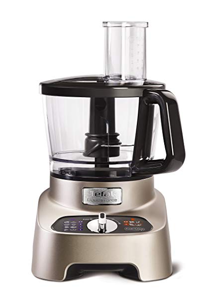 Tefal DO824H40 DoubleForce Pro Multifunction Food Processor, 1000W, Premium Silver & Dark Grey