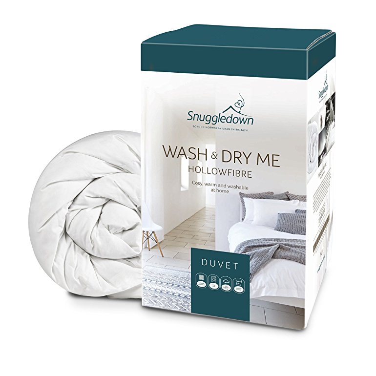 Snuggledown Wash and Dry Me Hollow Fibre All Seasons Duvet Tog 13.5 AS Double