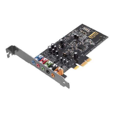 Creative Blaster Audigy Fx 5.1 PCIe Sound Card with SBX Pro Studio