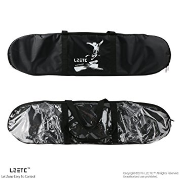 LZETC 32 Inch8" Skateboard Bag, Sports Complete Standard Skateboard Carrying Bag