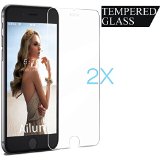 iPhone 6 Screen ProtectoriPhone 6s Screen Protector2 Packsby AilunCurved Edge Tempered GlassBubble FreeAnti-FingerprintsOil StainsampScratches CoatingCase FriendlySiania Retail Package