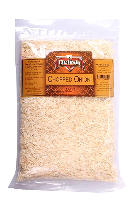 Chopped Onion by Its Delish, 2 lbs | Dehydrated Chopped Onion Dried