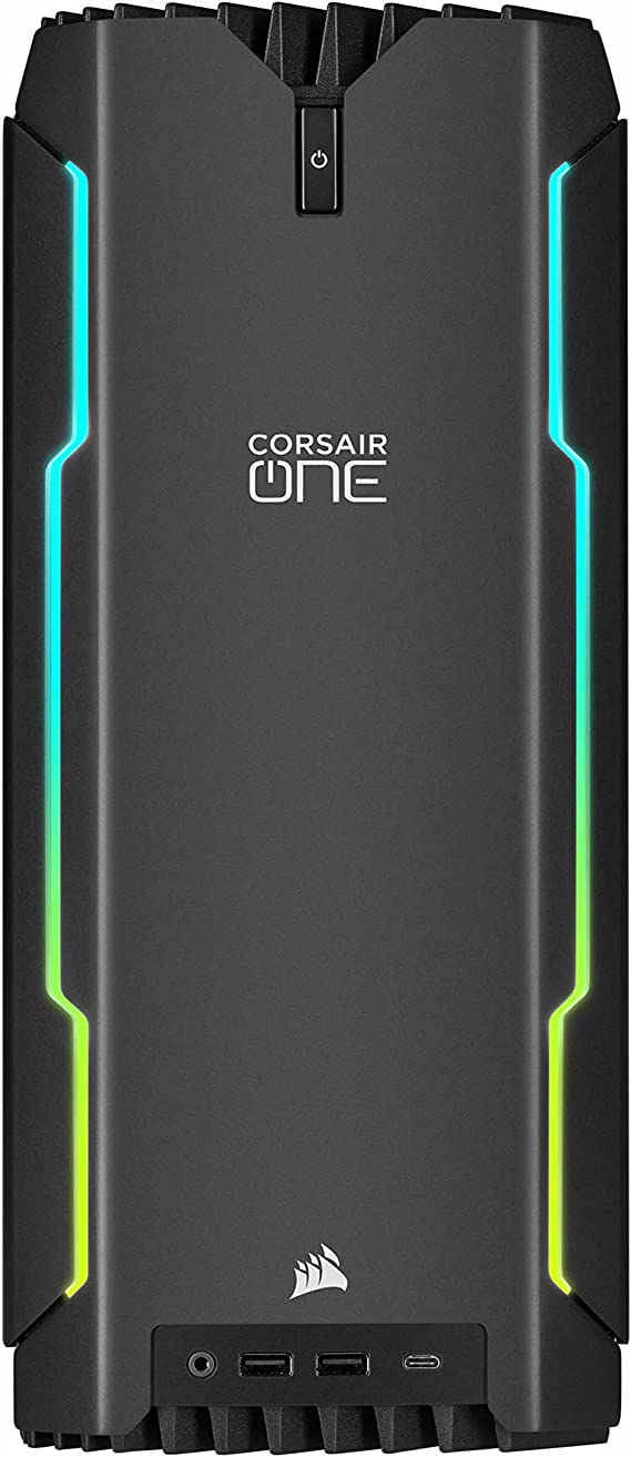 Corsair ONE i300 Compact Gaming PC (Intel Core i9-12900K CPU, NVIDIA GeForce RTX Graphics, Thunderbolt 4, Windows 11 Pro) Black