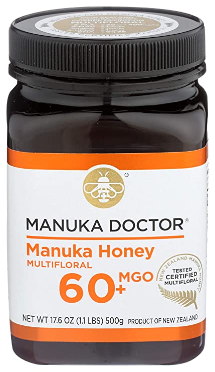 Manuka Doctor Multifloral Honey MGO 60  (1.1 LB)