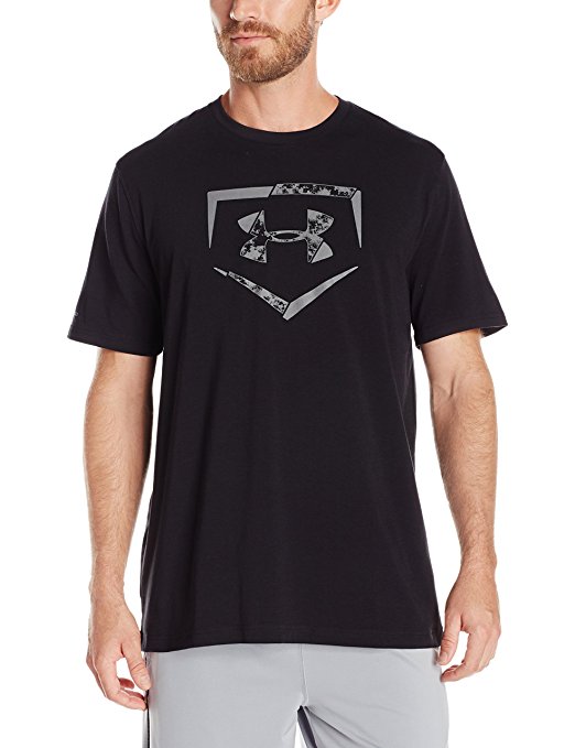 Under Armour Men's Baseball Plate Logo T-Shirt