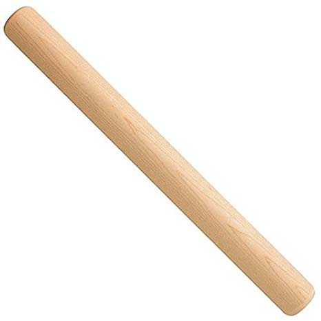 BICB French Rolling Pin for Baking, Dough Roller, Non-stick, Easy to Grip, Eco-friendly and Safe, Sleek and Sturdy - (9.8 Inch by 1.4 Inch)