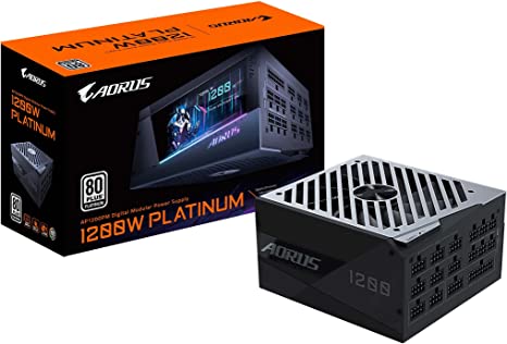 GIGABYTE GP-AP1200PM 1200W 80 Plus Platinum Certified Fully Modular Power Supply